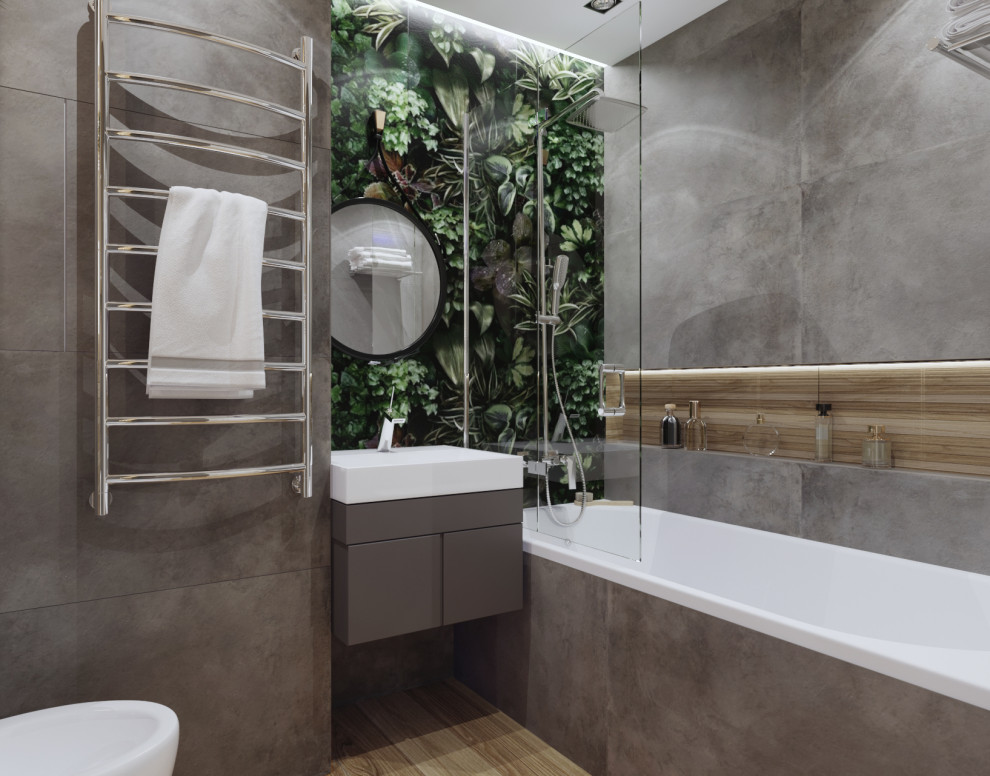 Квартира с комнатами в разный стилях