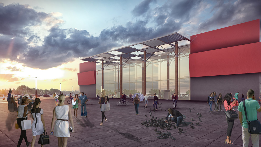 Concept for the shopping center