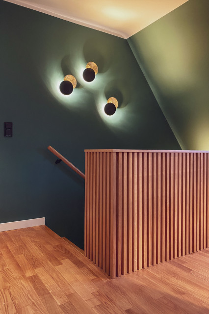 Treppenraum 1.OG contemporain-escalier
