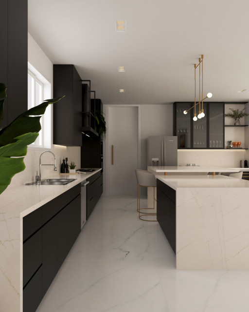 Kitchen contemporary-koek