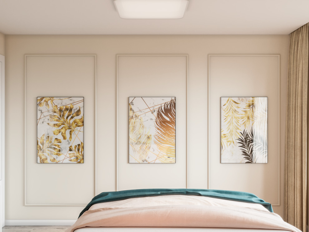 Дизайн - проект двухкомнатной "Брежневки" в г. Москва