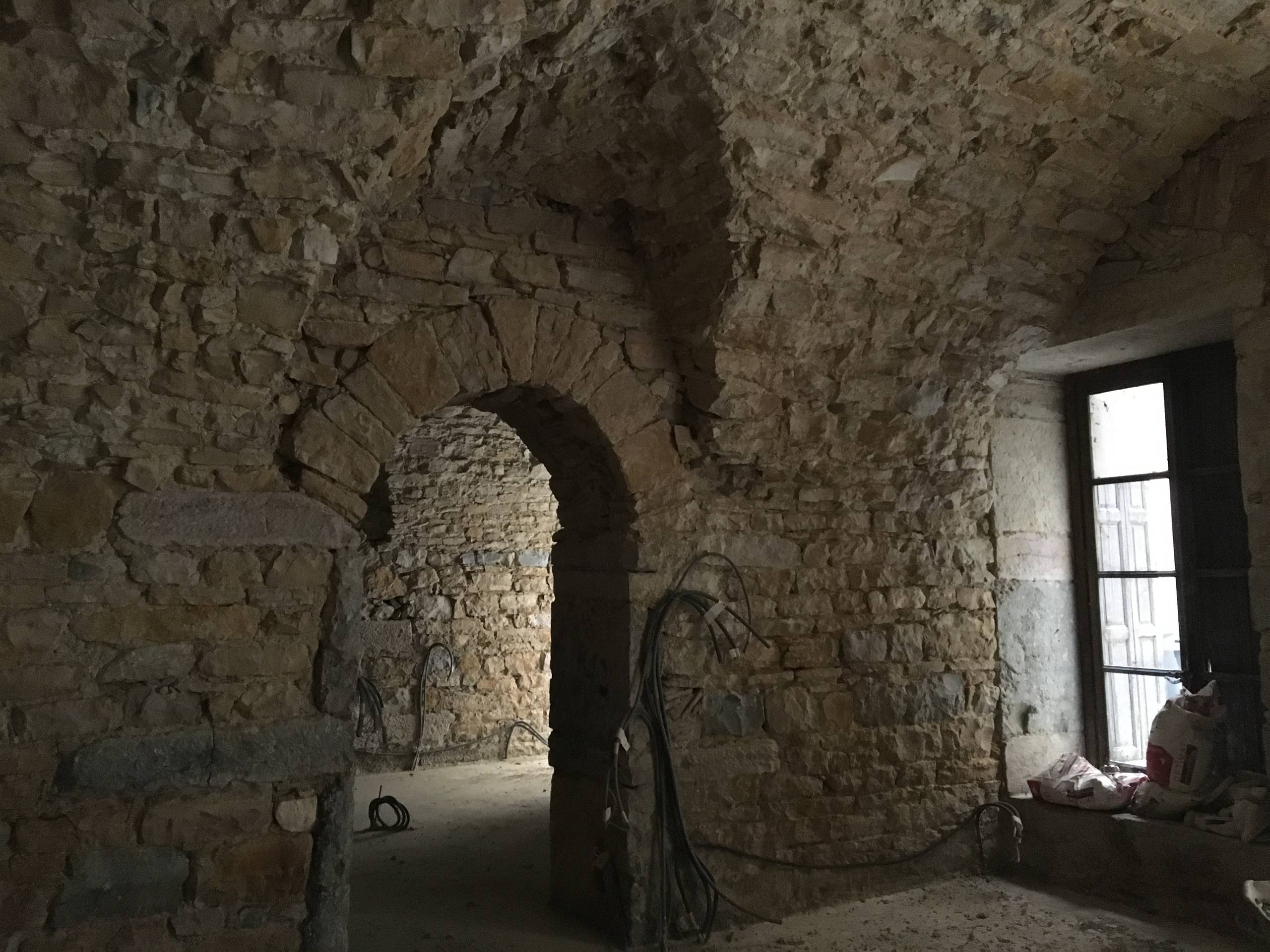 Anciennes écuries transformées en habitation