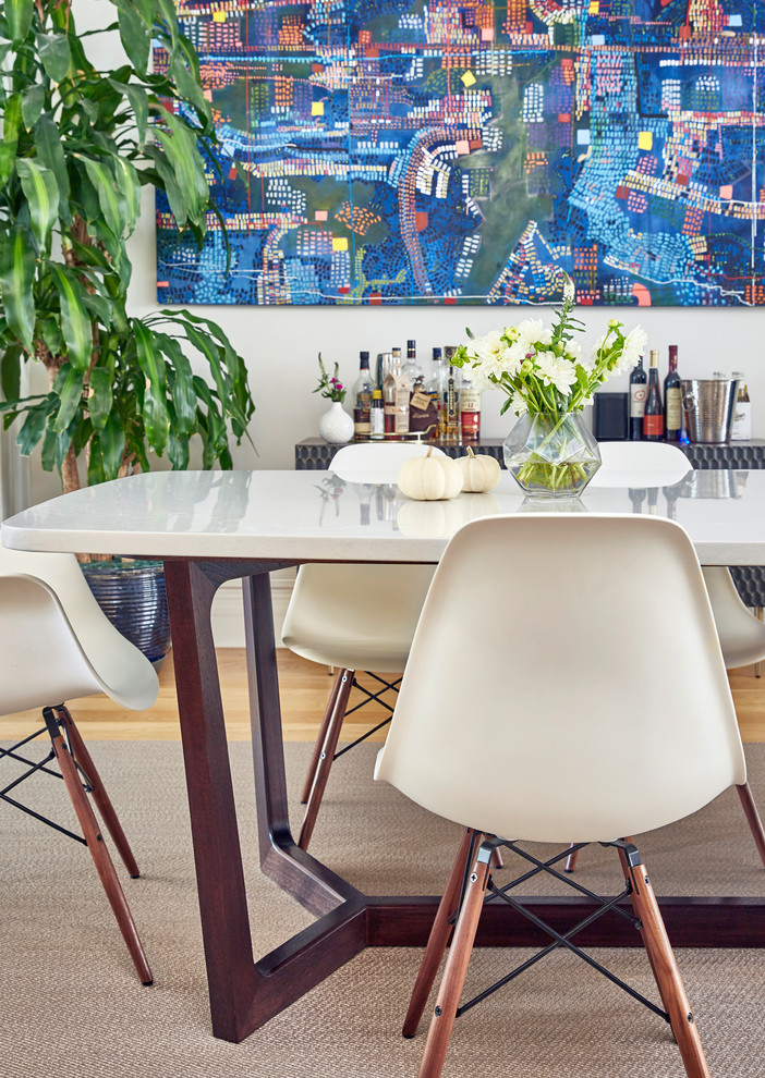 Fresh, Fantastic and Fun on 1st Street - Midcentury - Dining Room - New ...