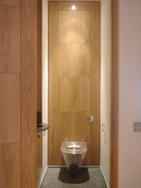 Victorian Mews House in Notting Hill Gate, West London, W9 contemporary-toalett