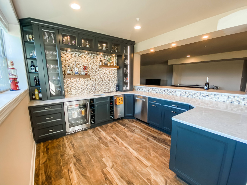 Ellicott City Basement Bar - Transitional - Home Bar - Baltimore - by ...