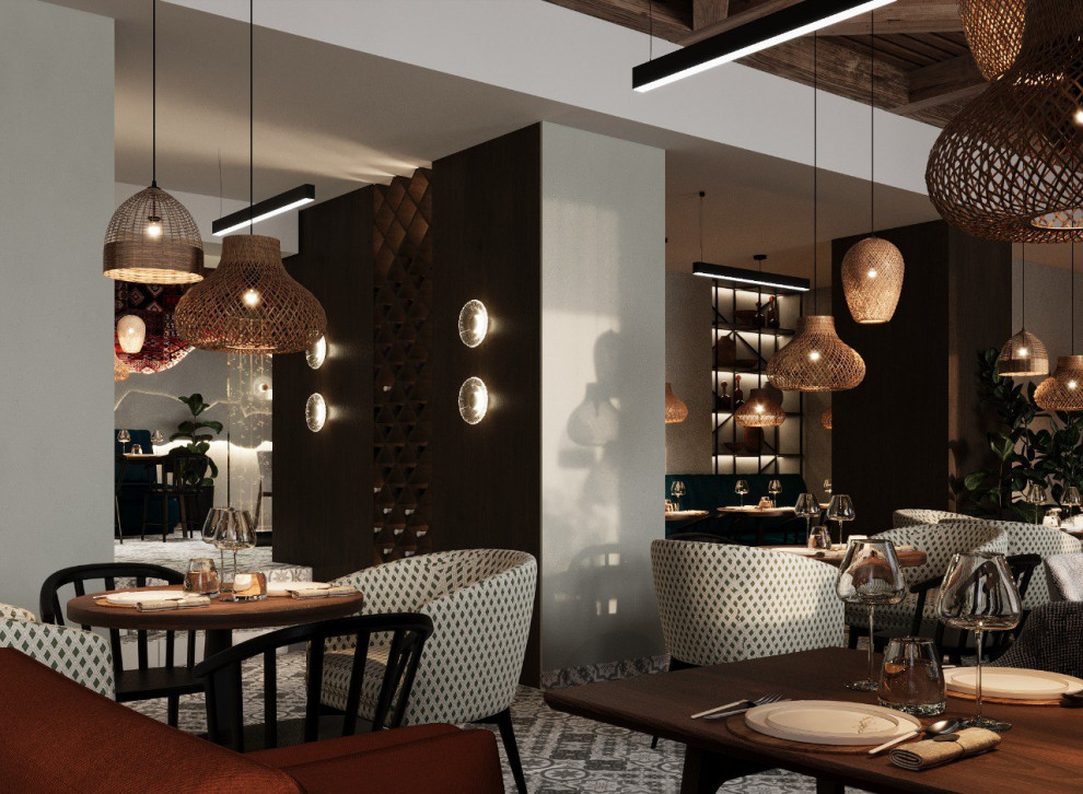 №12 Дизайн-проект ресторана "В Тбилиси" г. Новотроицк