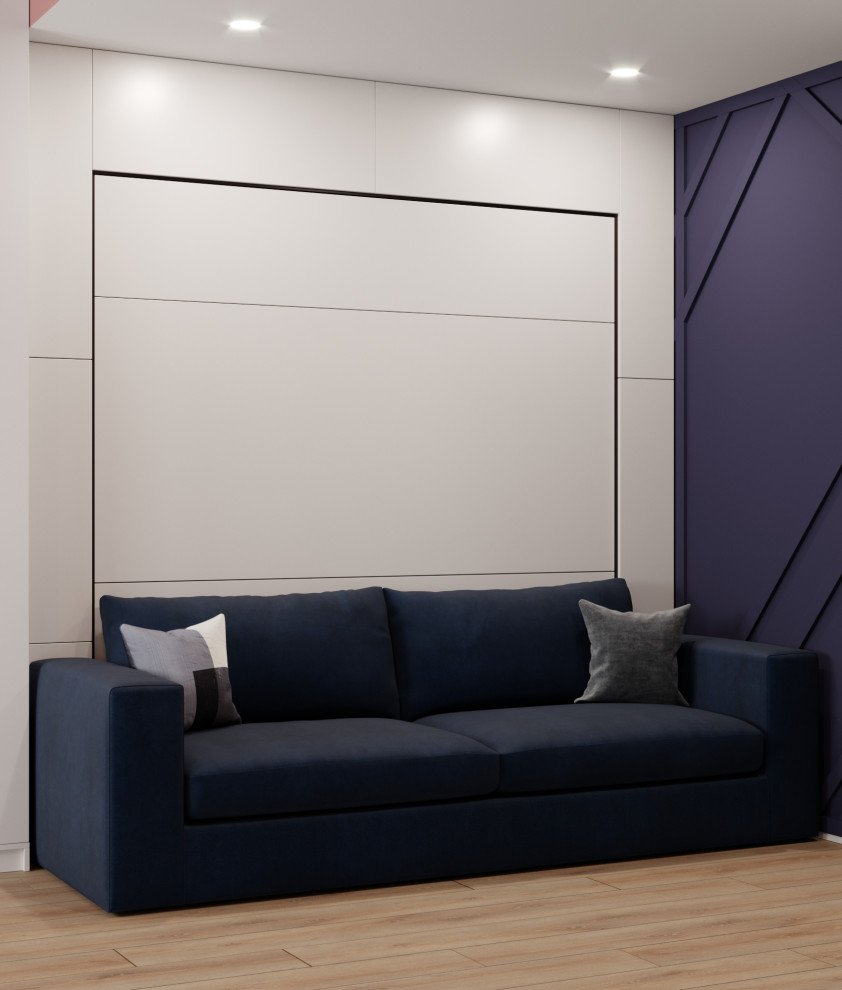 Спальня и рабочий кабинет для мастера красоты