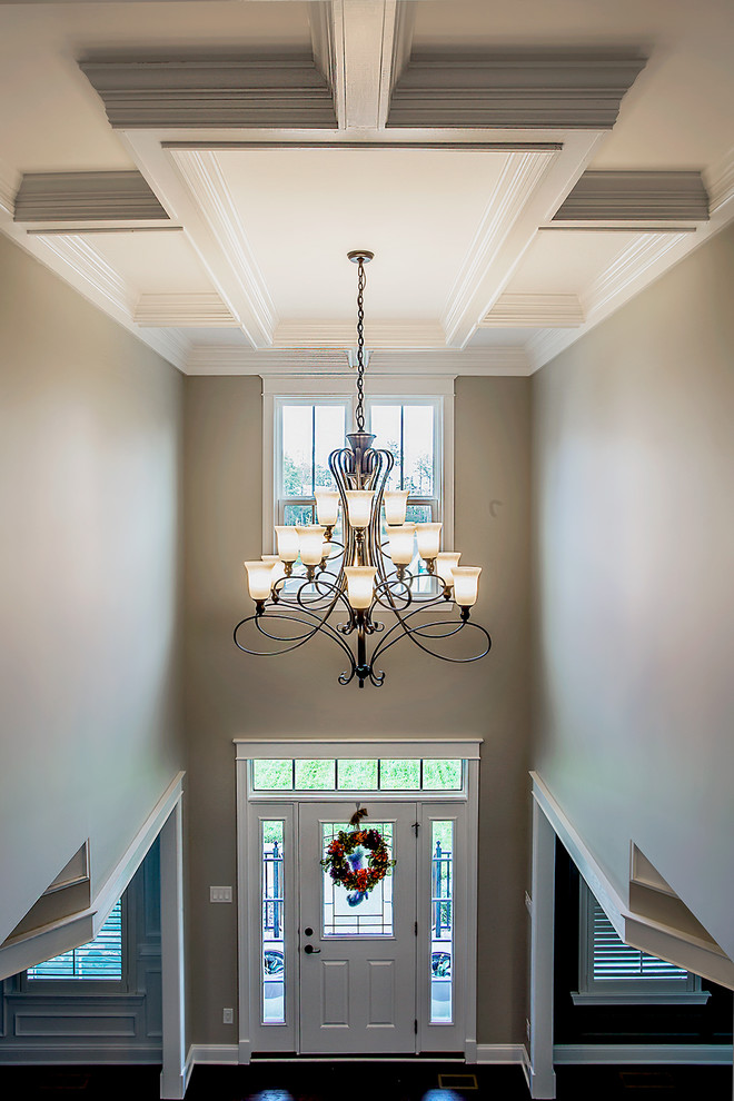 Transitional entryway photo in Richmond