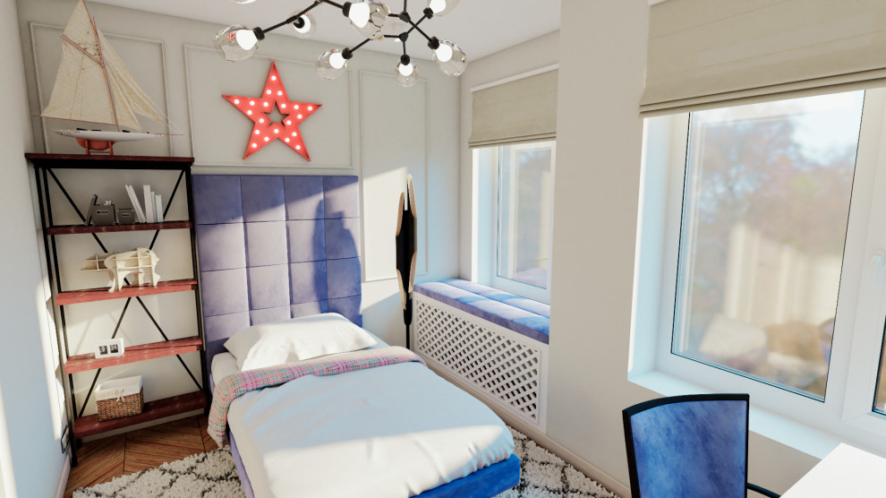 Детские комнаты boy&girl