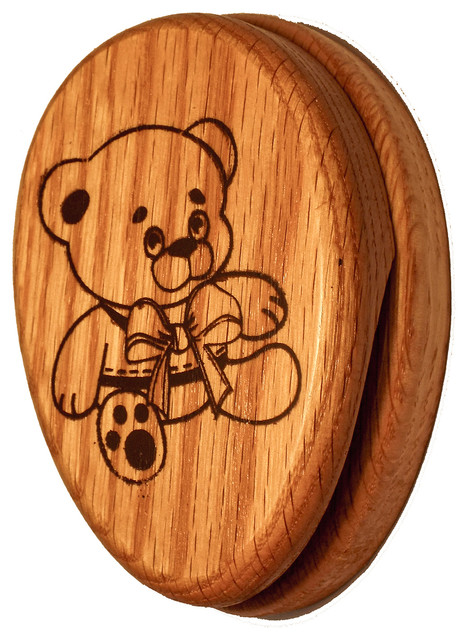 mesh teddy bear holder