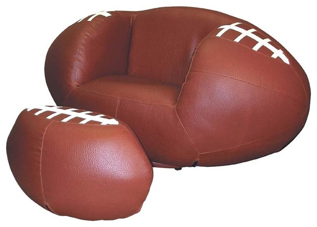 Football Kid S Chair With Ottoman Contemporary Kids Chairs Football Kid S Chair With Ottoman Contemporary Kids Chairs