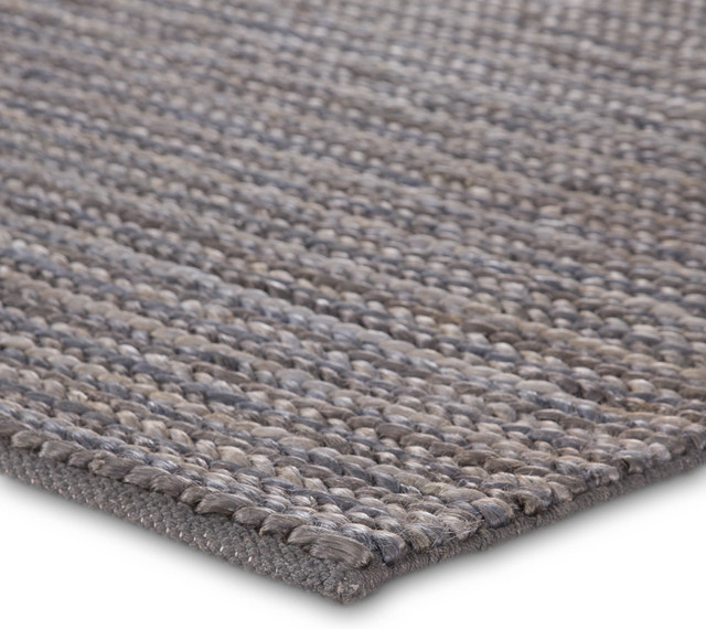 Jaipur Living Aleah Solid Gray Area Rug 2 X3