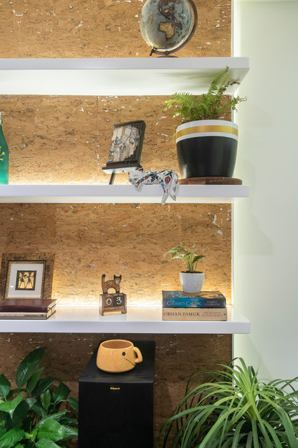 A White & Light Home exotisk-vardagsrum