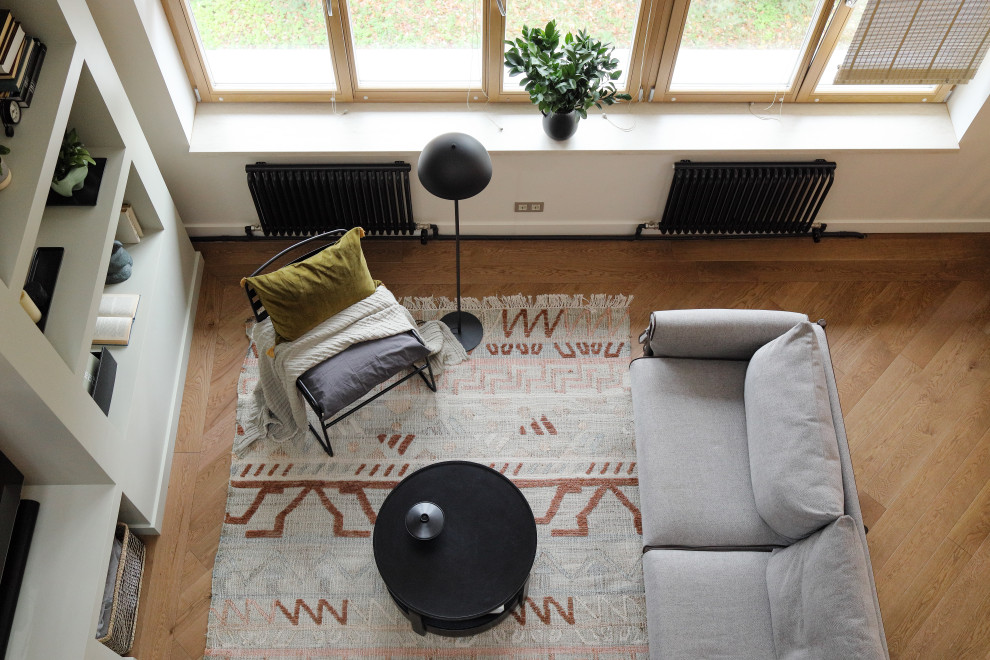 ПРОЕКТ ДВУХУРОВНЕВОЙ КВАРТИРЫ