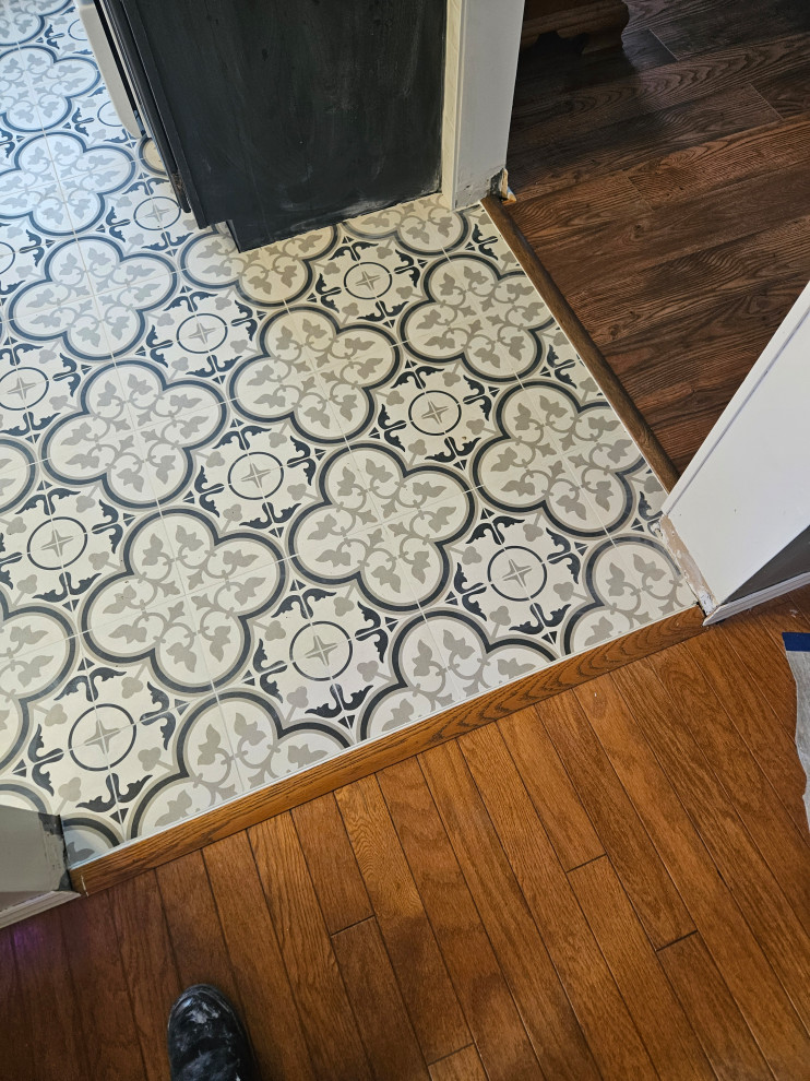 Kitchen Remodel (Floors & Backsplash)