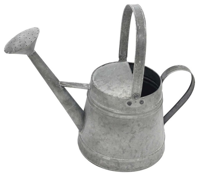 Sagebrook Home Galvanized Metal Watering Can Farmhouse