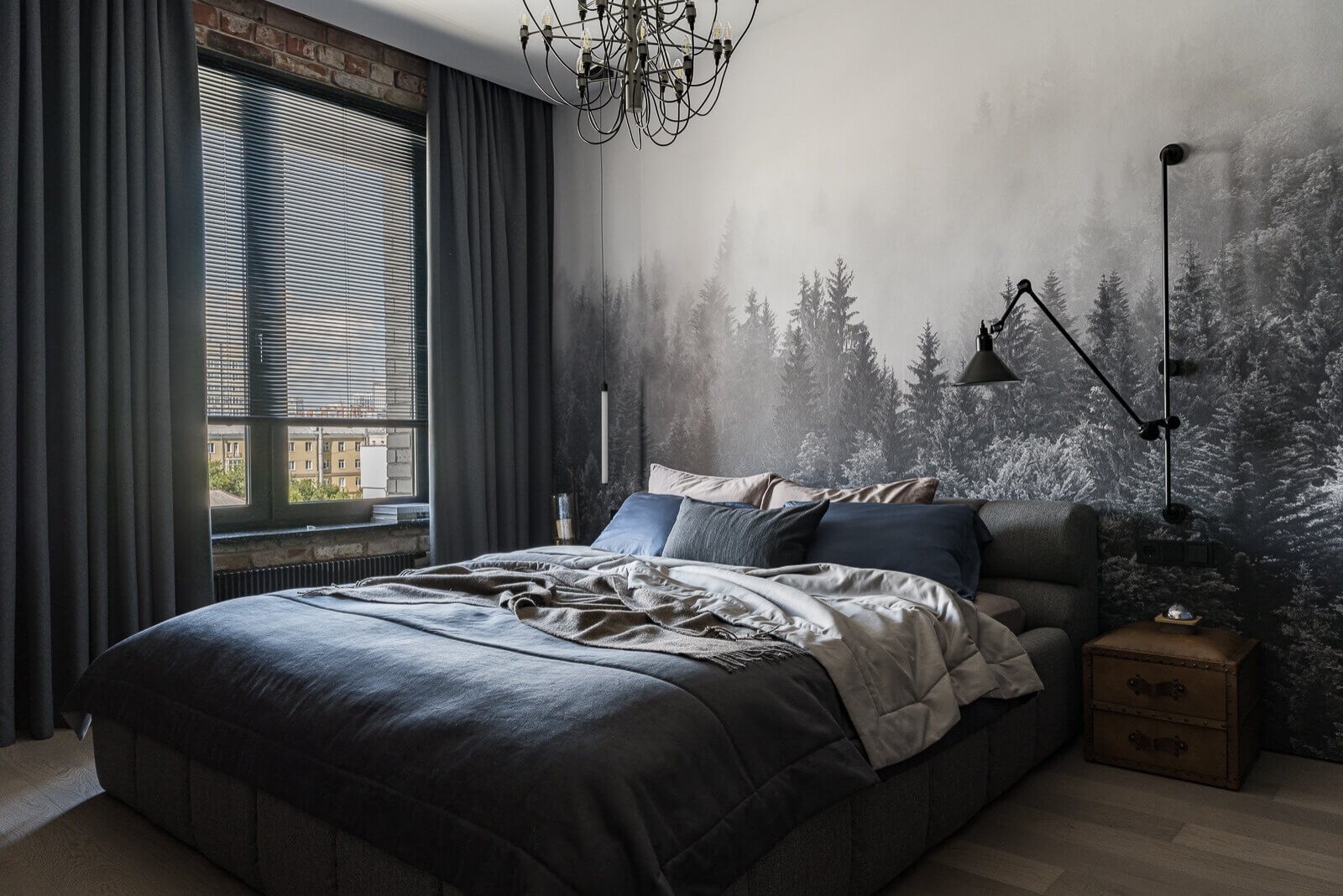 Квартира Байкера | Реализованный интерьер квартиры в стиле лофт