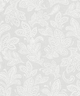 Crown Calico Leaf Wallpaper - Traditional - Wallpaper - by Inspired