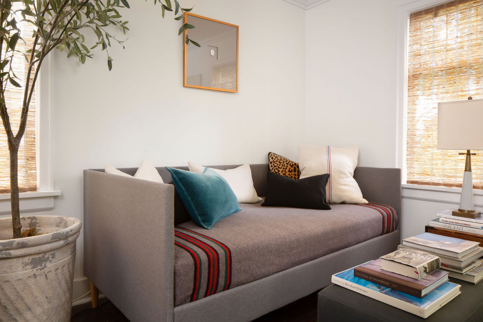 Transitional home design photo in Seattle
