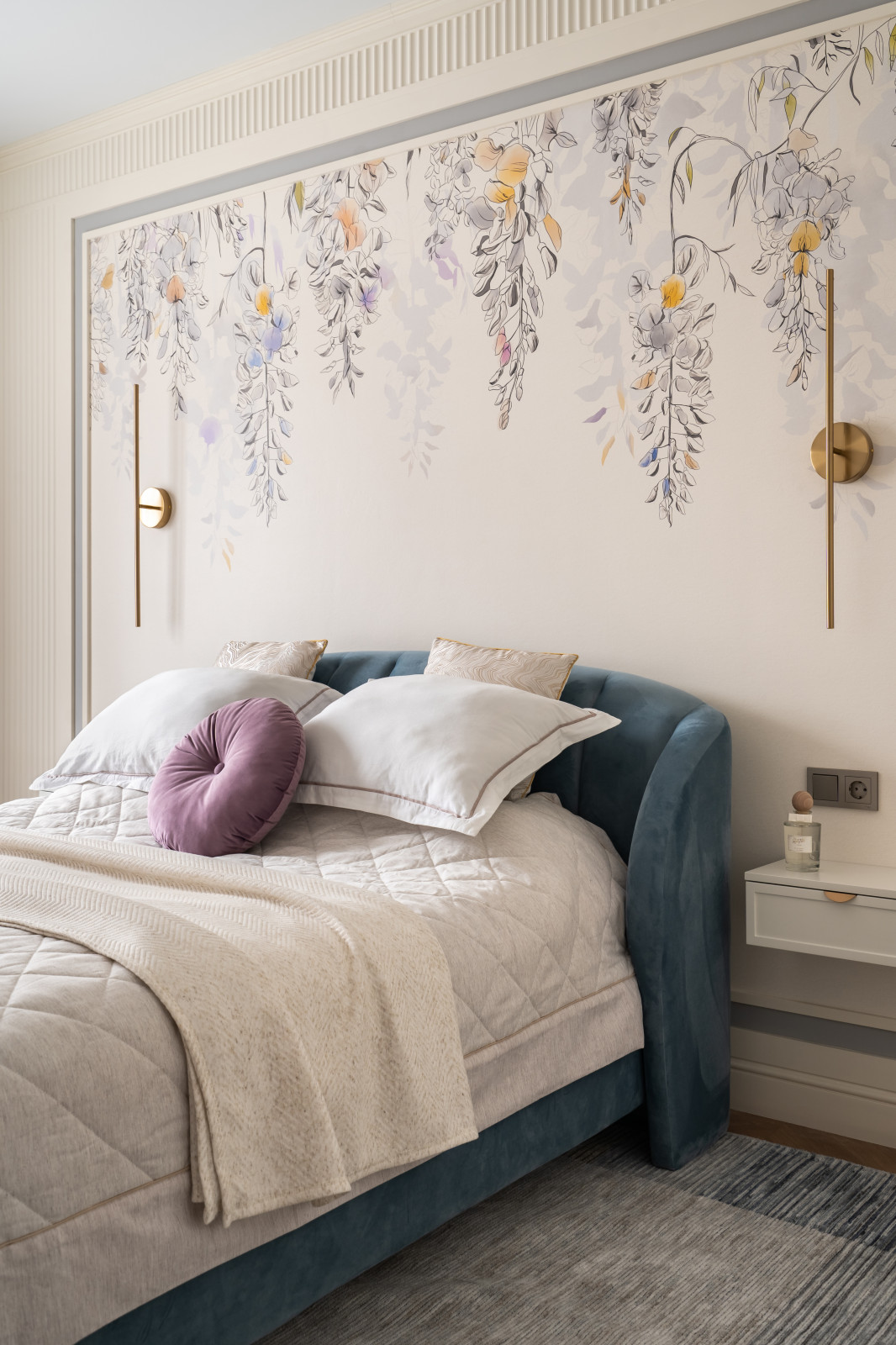 Полная меблировка квартиры в ЖК "Дом на Ярославской" дизайнер Елена Мархаюк