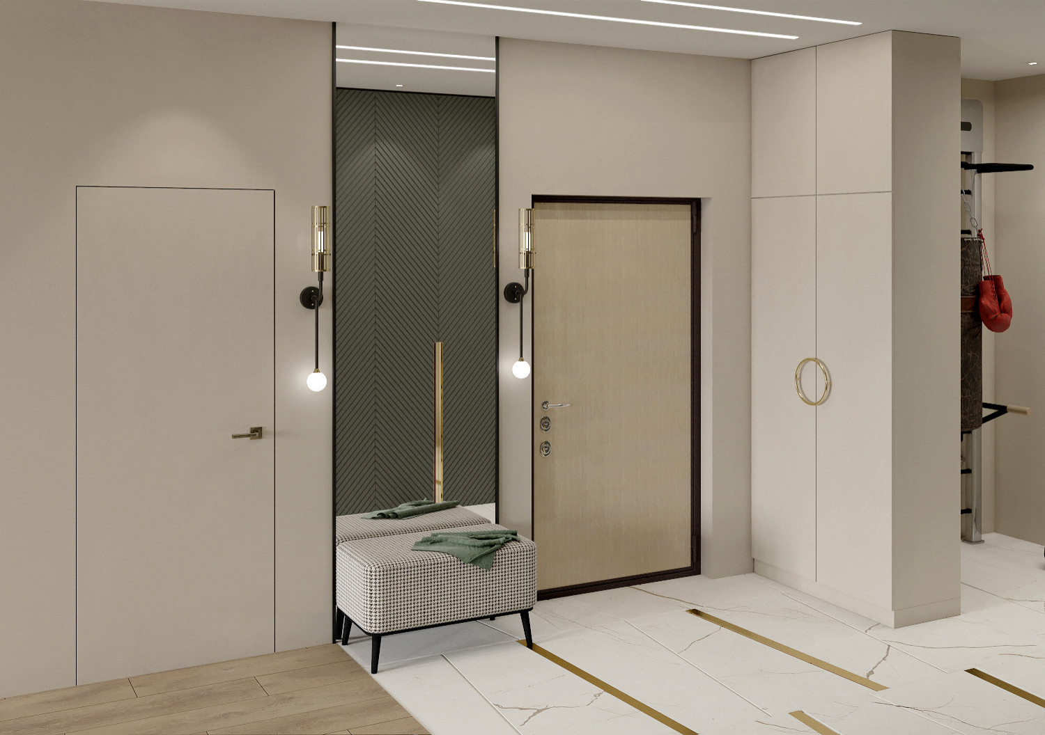 Прихожая в современном стиле 2