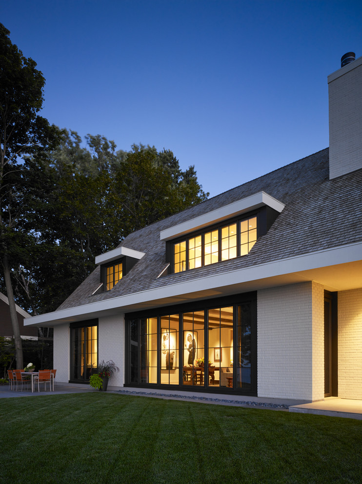Lake Mendota Retreat Transitional Exterior Chicago Lake Mendota Retreat Transitional Exterior Chicago