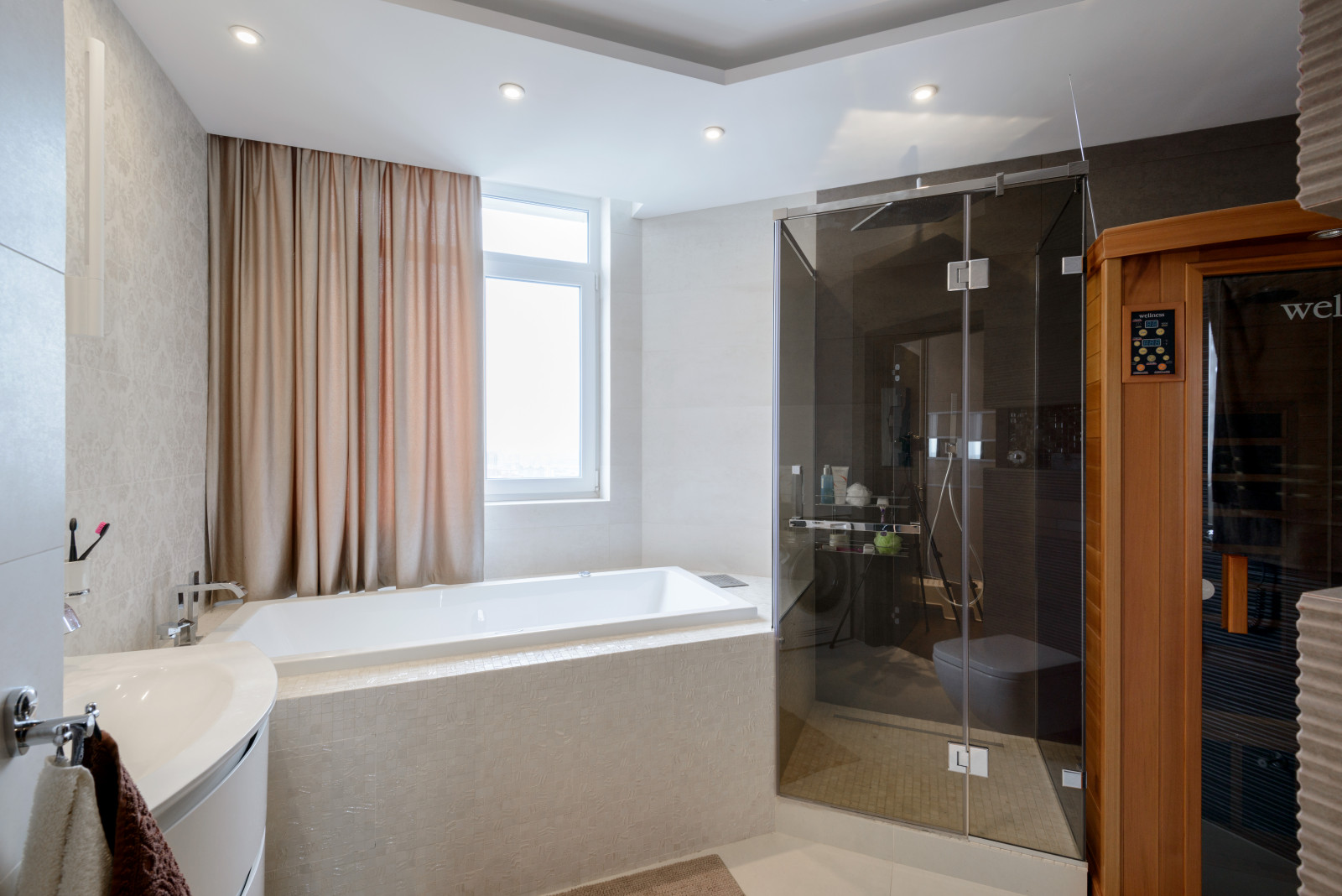 Трехкомнатная квартира-студия в современном стиле