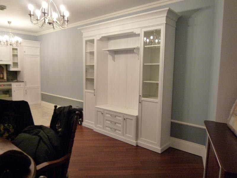 Кухня, МДФ, эмаль, патина, лак