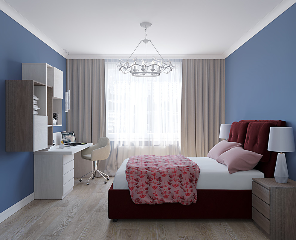 Дизайн интерьера спальни в скандинавском стиле
