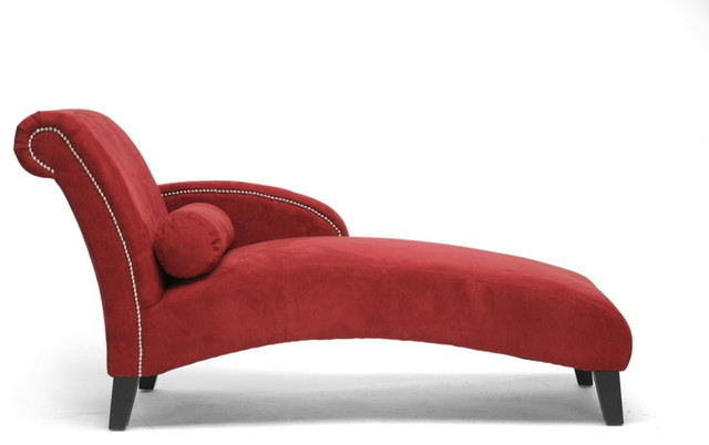 Red Chaise Lounge