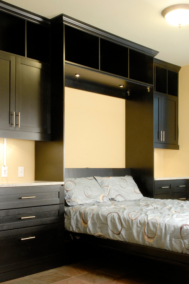 Murphy Beds Modern Basement Denver by Smart Spaces