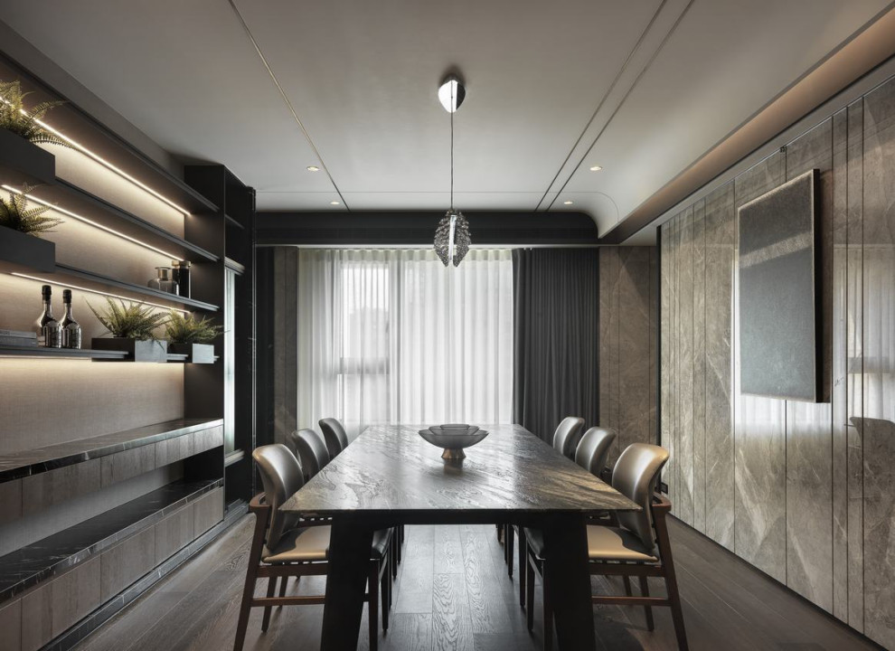 Дом холостяка - единое пространство для полноценного отдыха и работы от L DESIGN