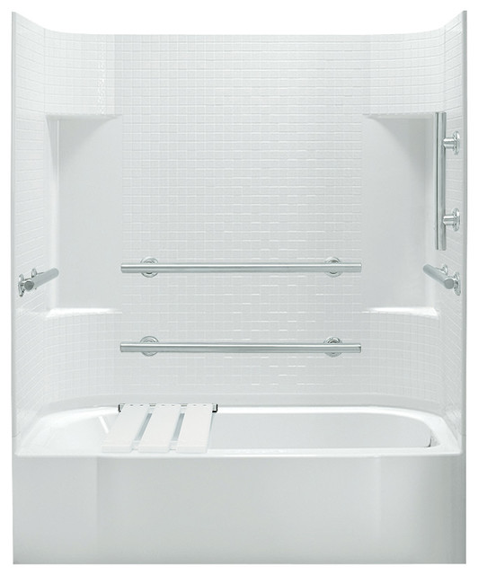 Sterling Accord 72x30.5x60 Vikrell Tub/Shower Contemporary Shower