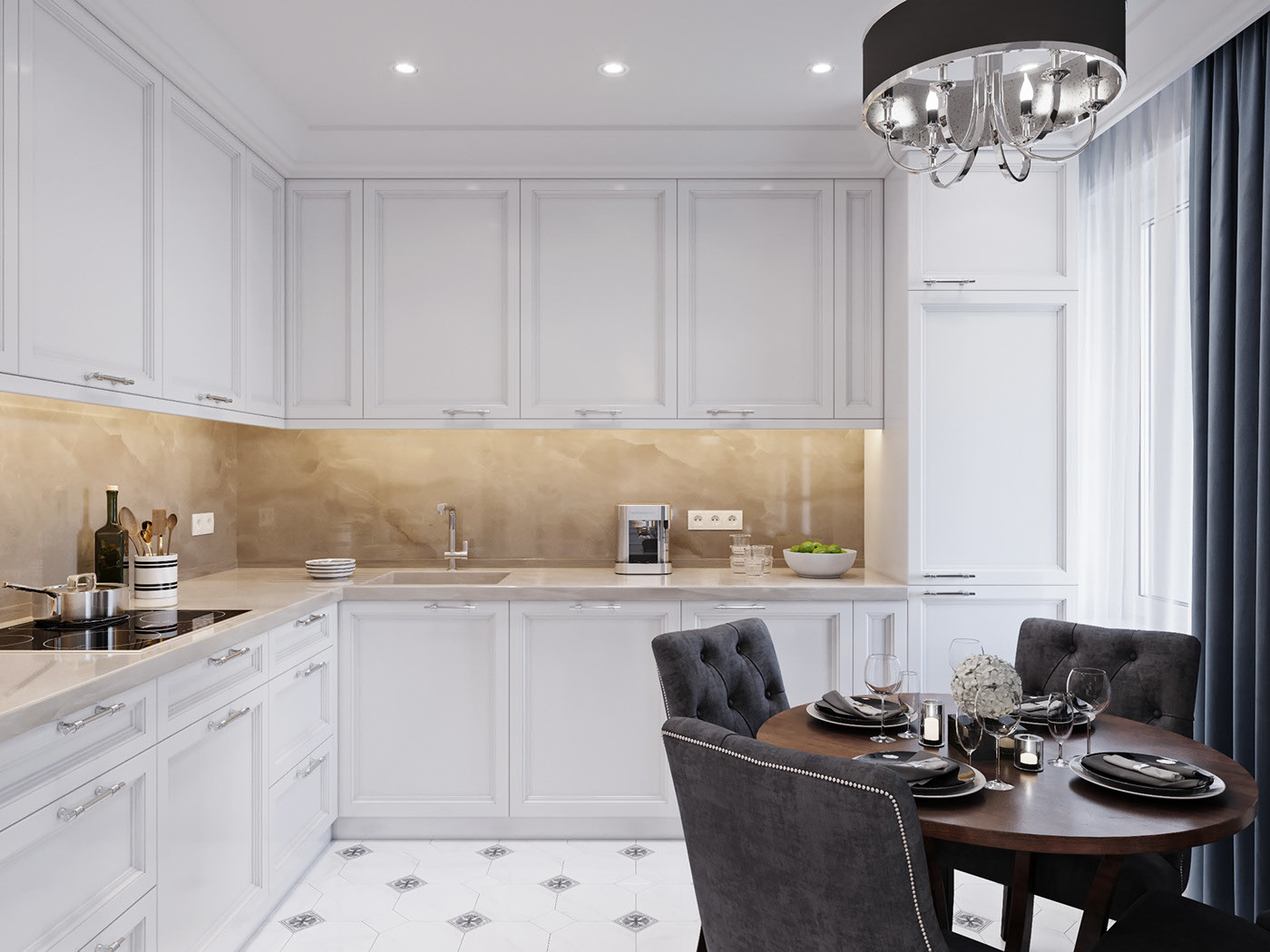 Интерьер Американская классика