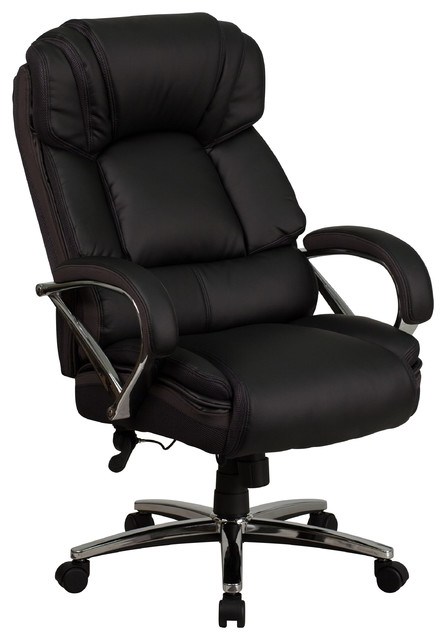 Hercules Series 500 Lb Capacity Leather Executive Swivel Office Hercules Series 500 Lb Capacity