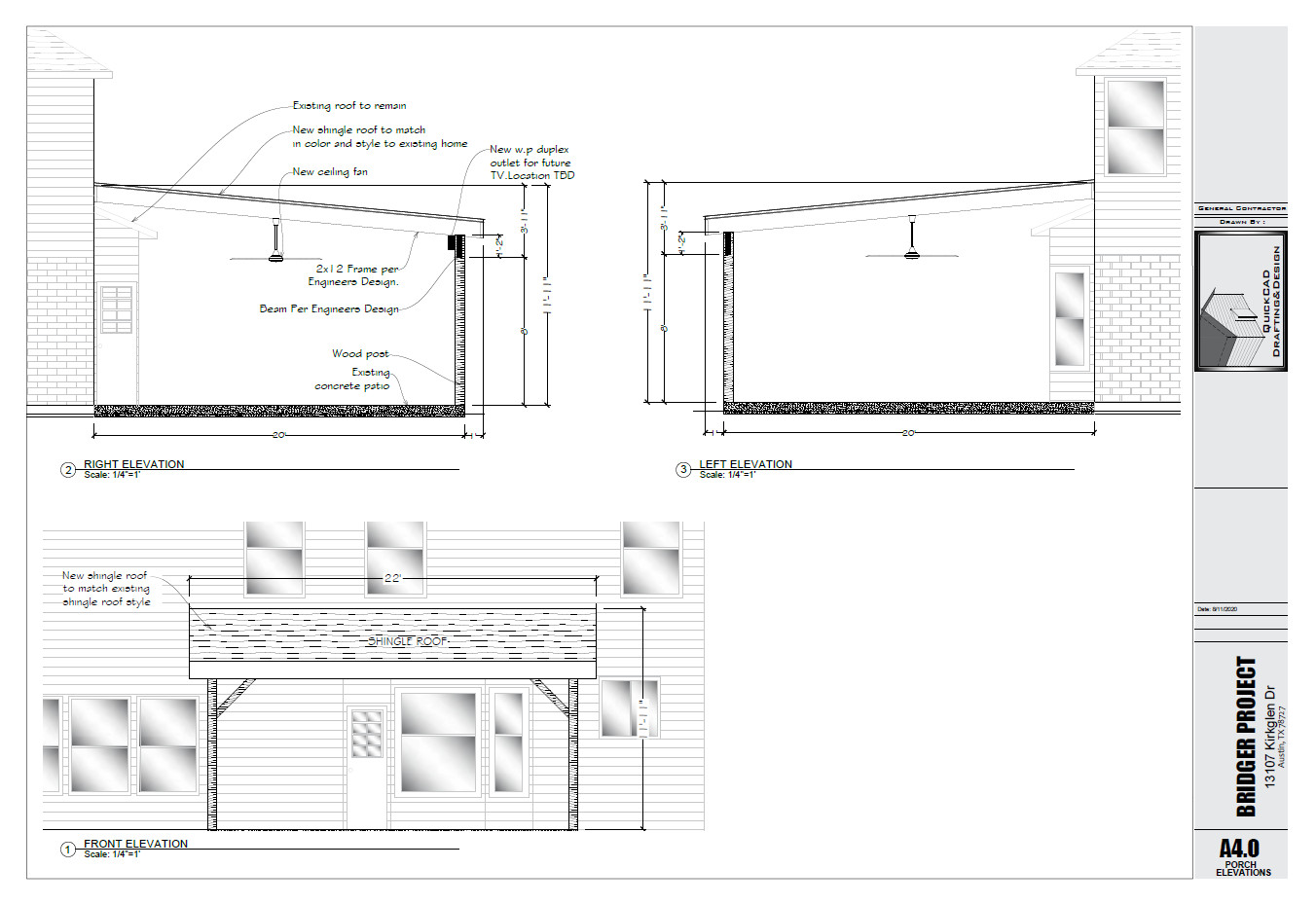 Plans For Permit