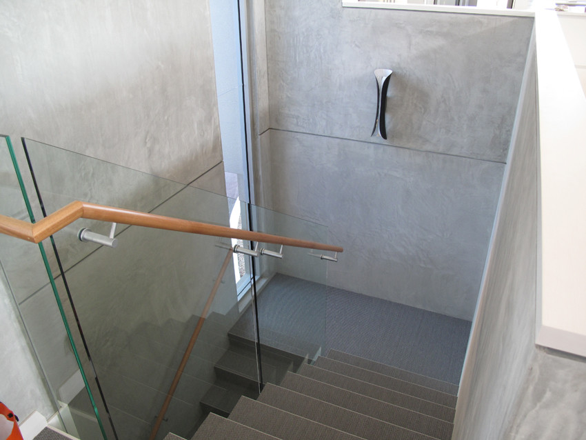 Photo of a contemporary staircase in Perth.