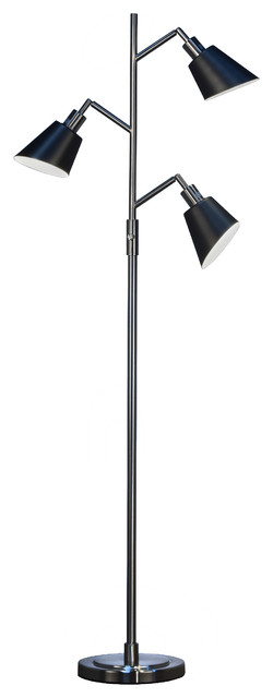 Springdale 67.5"H Moresby 3-Light Directional Floor Lamp