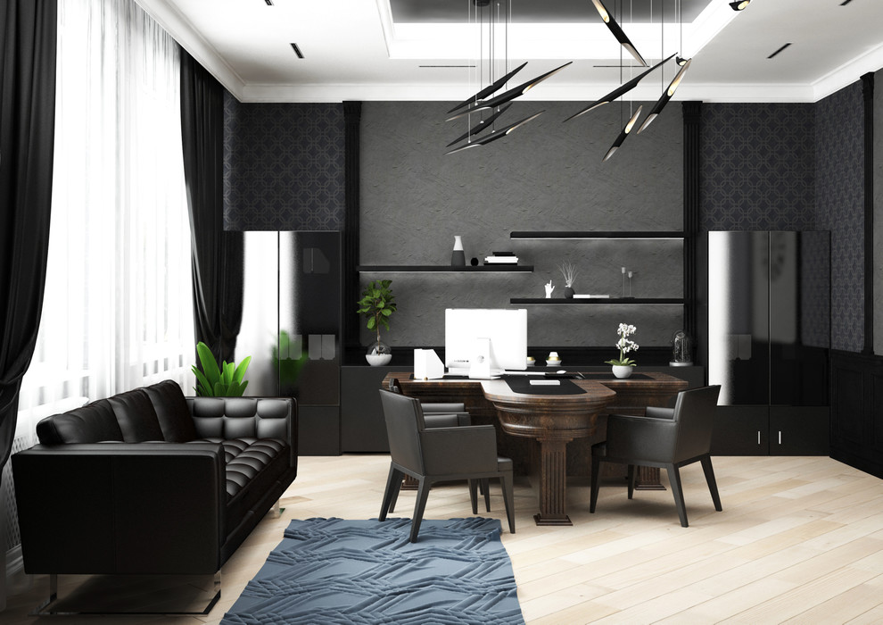 Офис в классическом стиле 50кв м