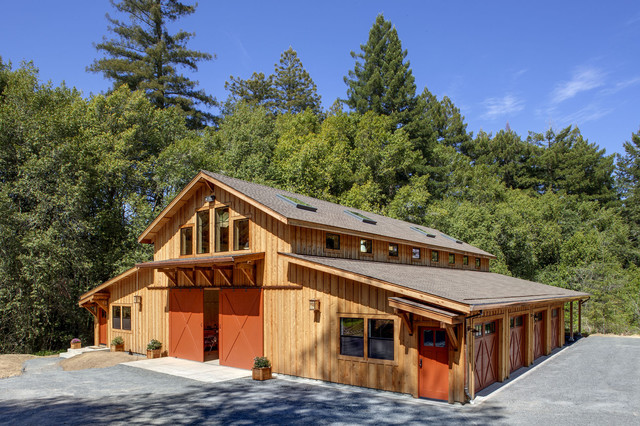 Sonoma Barn contemporary-fasad
