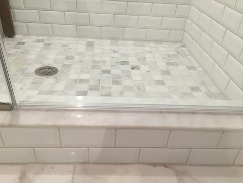 1 min french porn video Shower door strip floor