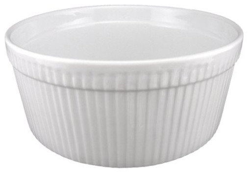 Bia Cordon Bleu 1-Quart Souffle, White - Contemporary - Ramekins And ...