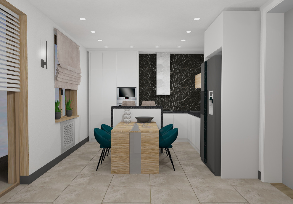 Проект таунхауса в современном стиле