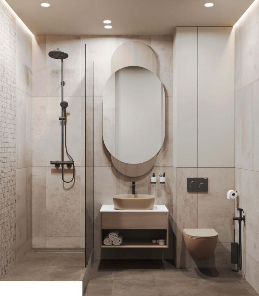 Двух комнатная квартира в стиле эко минимализм. 2023-24 г