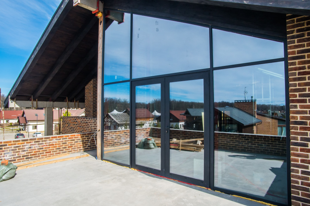 Остекление коттеджа