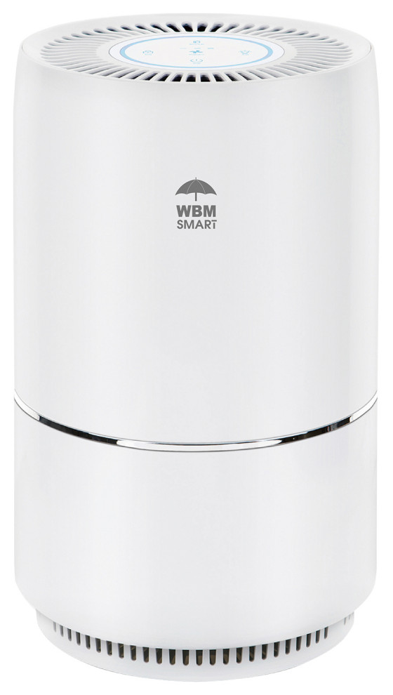 WBM Smart Air Purifier, Air Cleaner For Extra Large Room, 25db Quiet Air Purifi
