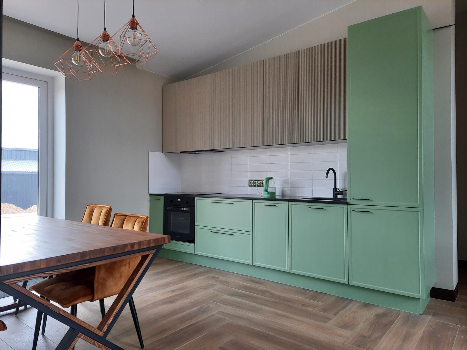 Проект гостиной в коттеджном посёлке "Найди" в Игермане