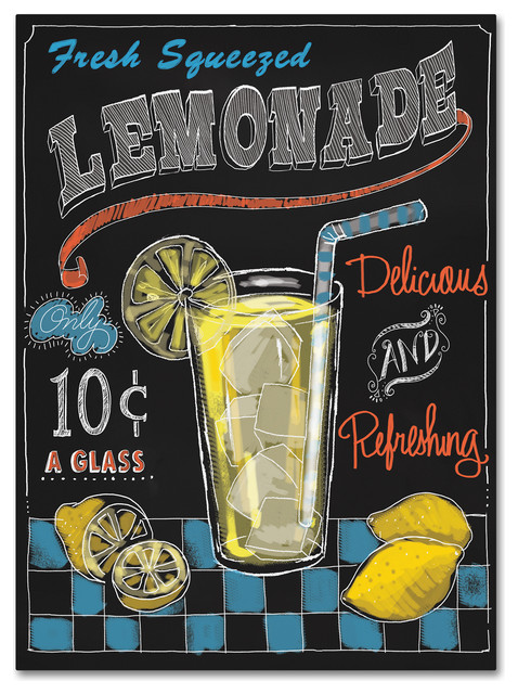 Fiona Stokes-Gilbert 'Lemonade' Canvas Art, 24 x 18