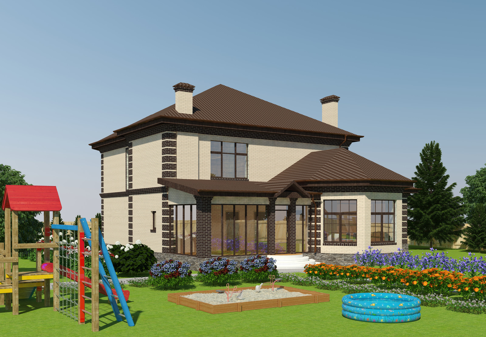 Коттедж для молодой семьи