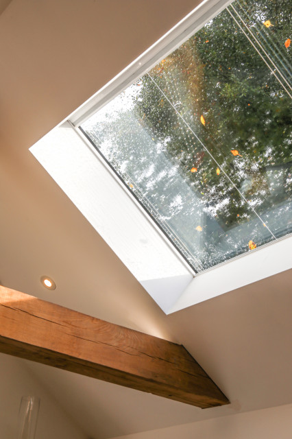 Vaulted Ceiling & Rooflight skandinavisk-dagligstue